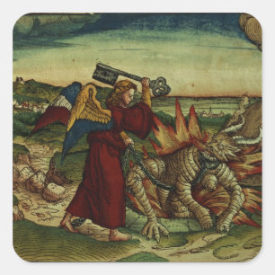 Adesivo Quadrado Revelação