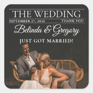 Adesivo Quadrado Revista Editorial Fotos Casamento