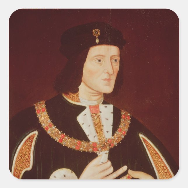 Adesivo Quadrado Richard III (Frente)
