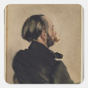 Adesivo Quadrado Richard, o Irmão do Artista, 1860