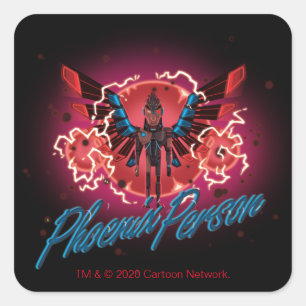 Adesivo Quadrado RICK E MORTY™   Pessoa Phoenix