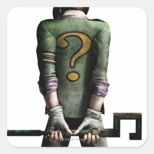 Adesivo Quadrado Riddler 2