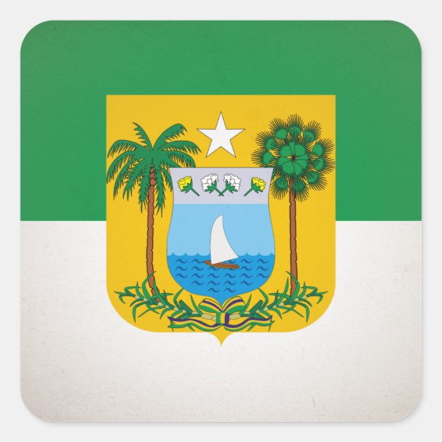 Adesivo Quadrado Rio Grande do Norte (Frente)