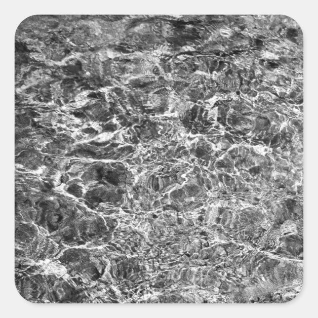 Adesivo Quadrado Ripais de Água do Rio (Frente)