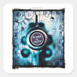 Adesivo Quadrado Risco & Sniff