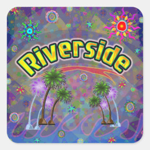 Adesivo Quadrado Riverside Noble Voyage Sticker