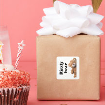 Rizzly cute teddy bear design funny quote