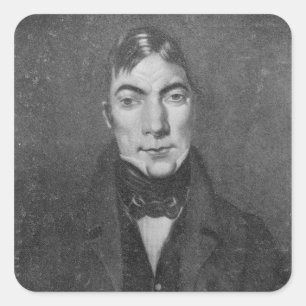 Adesivo Quadrado Robert Owen