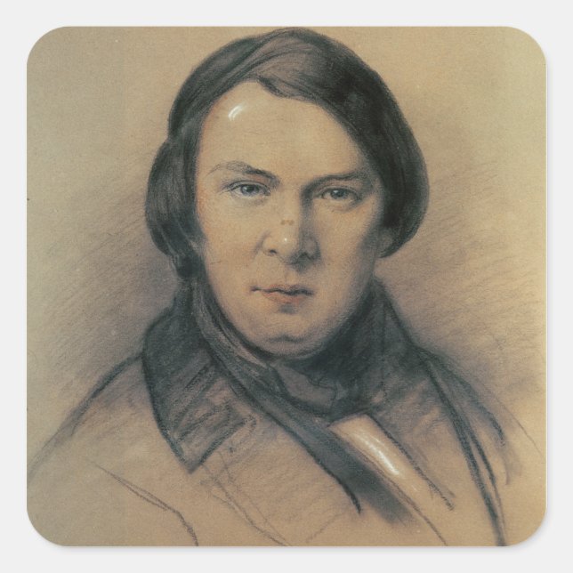 Adesivo Quadrado Robert Schumann 1853 (Frente)