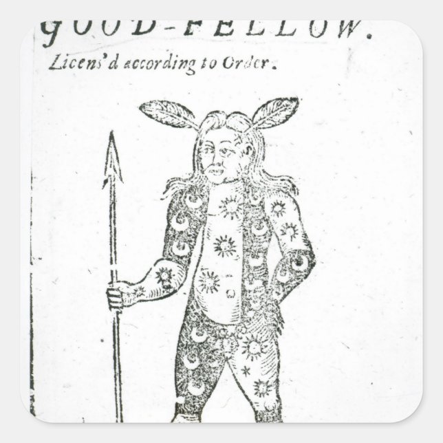 Adesivo Quadrado Robin Goodfellow (Frente)