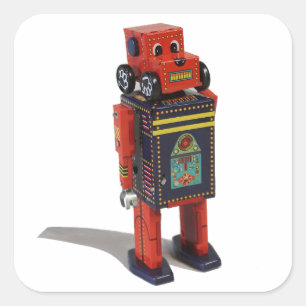 ADESIVO QUADRADO ROBOT STICKER