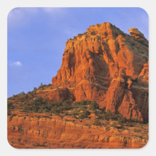 Adesivo Quadrado Rochas Vermelhas em Sterling Canyon em Sedona Ariz