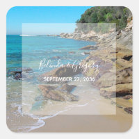 Rocky Beach Wedding