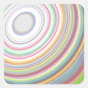 Adesivo Quadrado Roda de vida