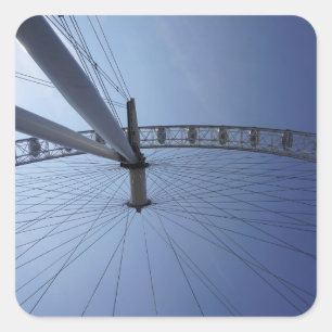 Adesivo Quadrado Roda gigante de Londres