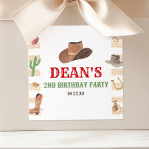 Rodeo Cowboy Ocidental Festa de aniversário Selvag