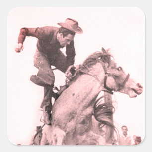 Adesivo Quadrado Rodeo Riddin"