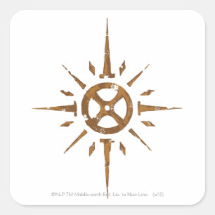 Adesivo Quadrado Rohan Crest