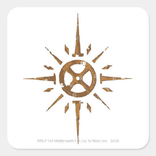 Adesivo Quadrado Rohan Crest (Frente)