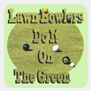 Adesivo Quadrado Rolando com os Punches: Lâmpadas Fazem Verde