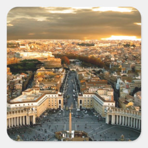 Adesivo Quadrado Roma