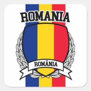 Adesivo Quadrado Romania