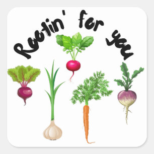 Adesivo Quadrado Rootando para você