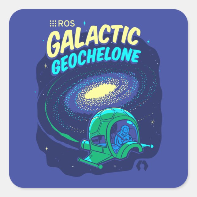 Adesivo Quadrado ROS Galactic Geochelone (Frente)