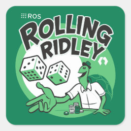 Adesivo Quadrado ROS Rolling RIdley Stickers