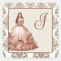 Rosa Dourado Quinceañera