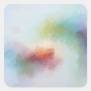 Adesivo Quadrado Rosa Vermelho Amarelo Laranja Azul Verde Cor Perso