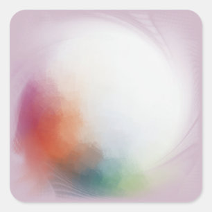 Adesivo Quadrado Rosa Vermelho Amarelo Laranja Azul Verde Moderno P