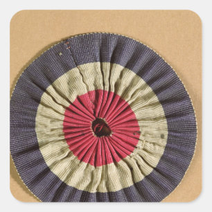 Adesivo Quadrado Rosette de Tricolore