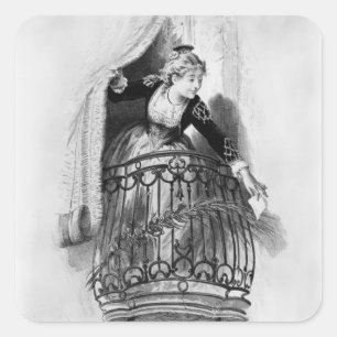 Adesivo Quadrado Rosina