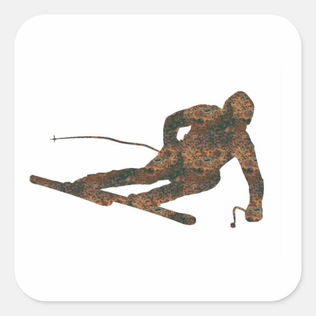 Adesivo Quadrado Rost Ski Sticker (Frente)