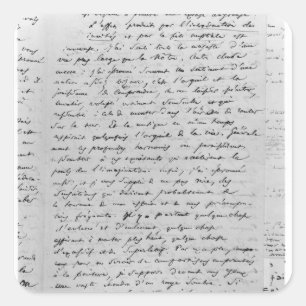 Adesivo Quadrado Rotule Richard Wagner ao 17 de fevereiro de 1860