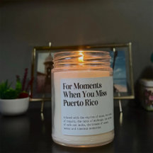 Rótulo de Vela de Quando Você Sente Saudade de Por