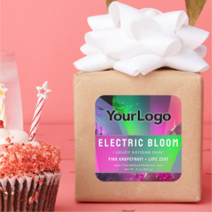 Adesivo Quadrado Rótulo do produto Etsy Fabricado A Retalho, Inspir