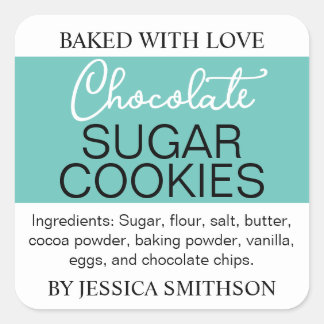 Adesivo Quadrado Rótulo Personalizado de Homemade HM001_03sqv2