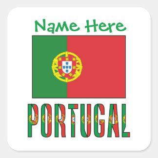 Adesivo Quadrado Rótulo Personalizado Praça do Patrimônio Bandeira