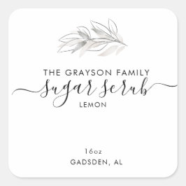 Adesivo Quadrado Rótulos de Produtos