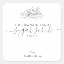 Adesivo Quadrado Rótulos de Produtos