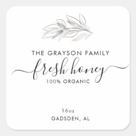 Adesivo Quadrado Rótulos de Produtos