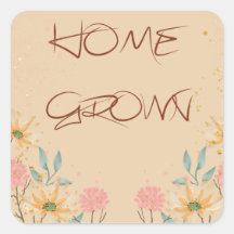 Rótulos de Quadrado em Casa