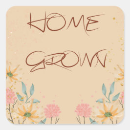 Adesivo Quadrado Rótulos de Quadrado em Casa