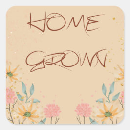 Adesivo Quadrado Rótulos de Quadrado em Casa