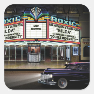 Adesivo Quadrado Roxie Picture Show