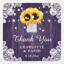Roxo Roxo Mason Lace Sunflower Stickers