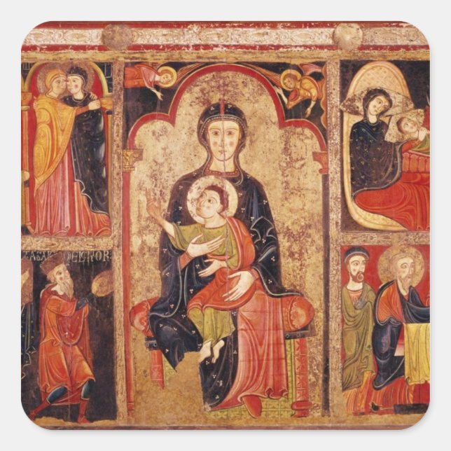 Adesivo Quadrado Rua de Altarpedal Maria de Avila (Frente)