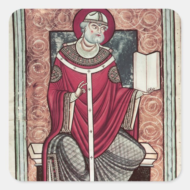 Adesivo Quadrado Rua, Gregory. (Frente)